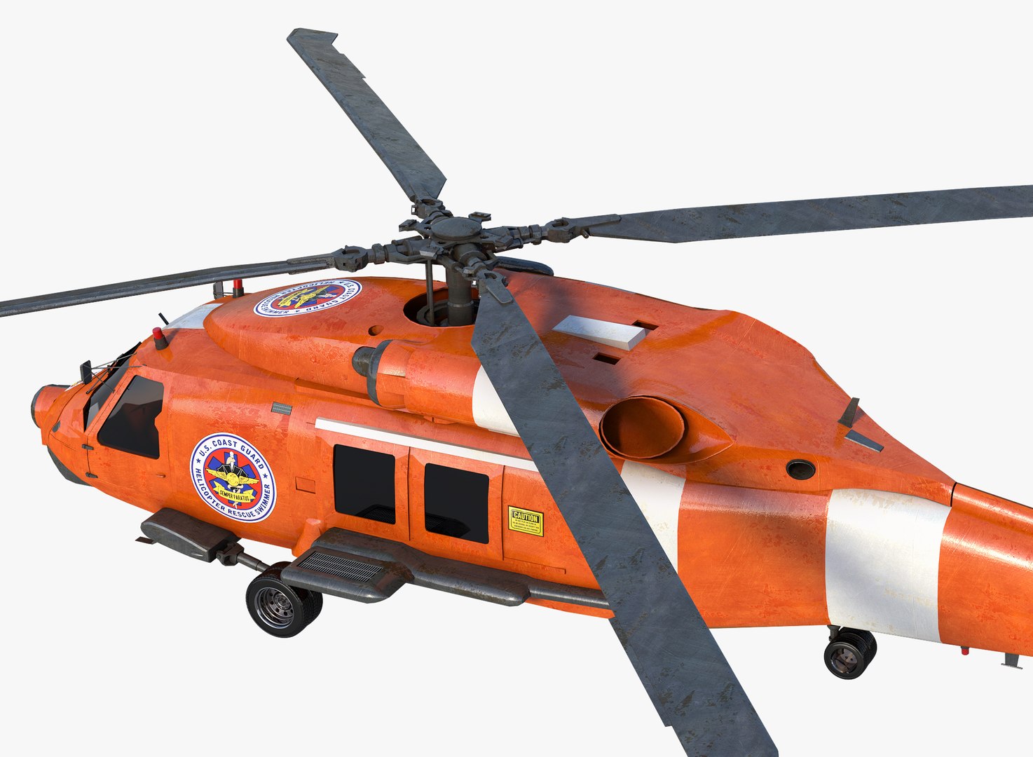 3D Helicopter Rescue Model - TurboSquid 1448619