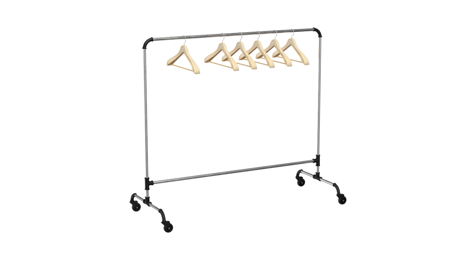 3D Clothes Stand Model TurboSquid 1395599