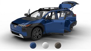 3D Subaru Trailseeker 2026 HQ 3d model