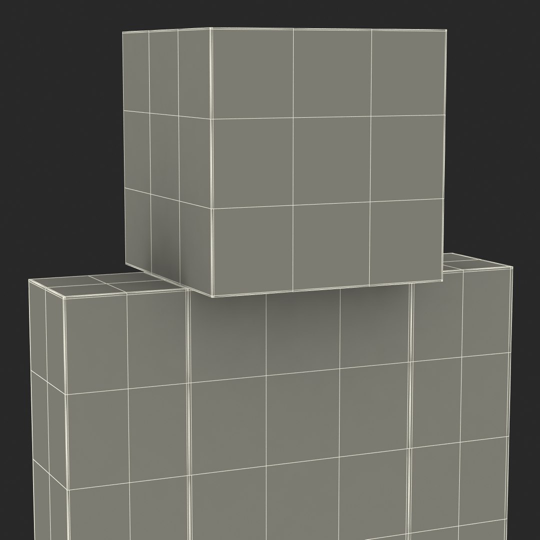 3d Max Minecraft Steve