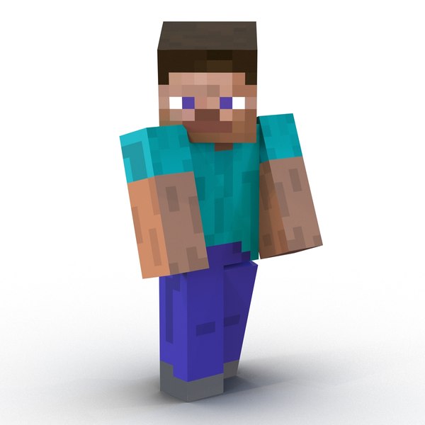 modèle 3D de Steve Minecraft - TurboSquid 1017399