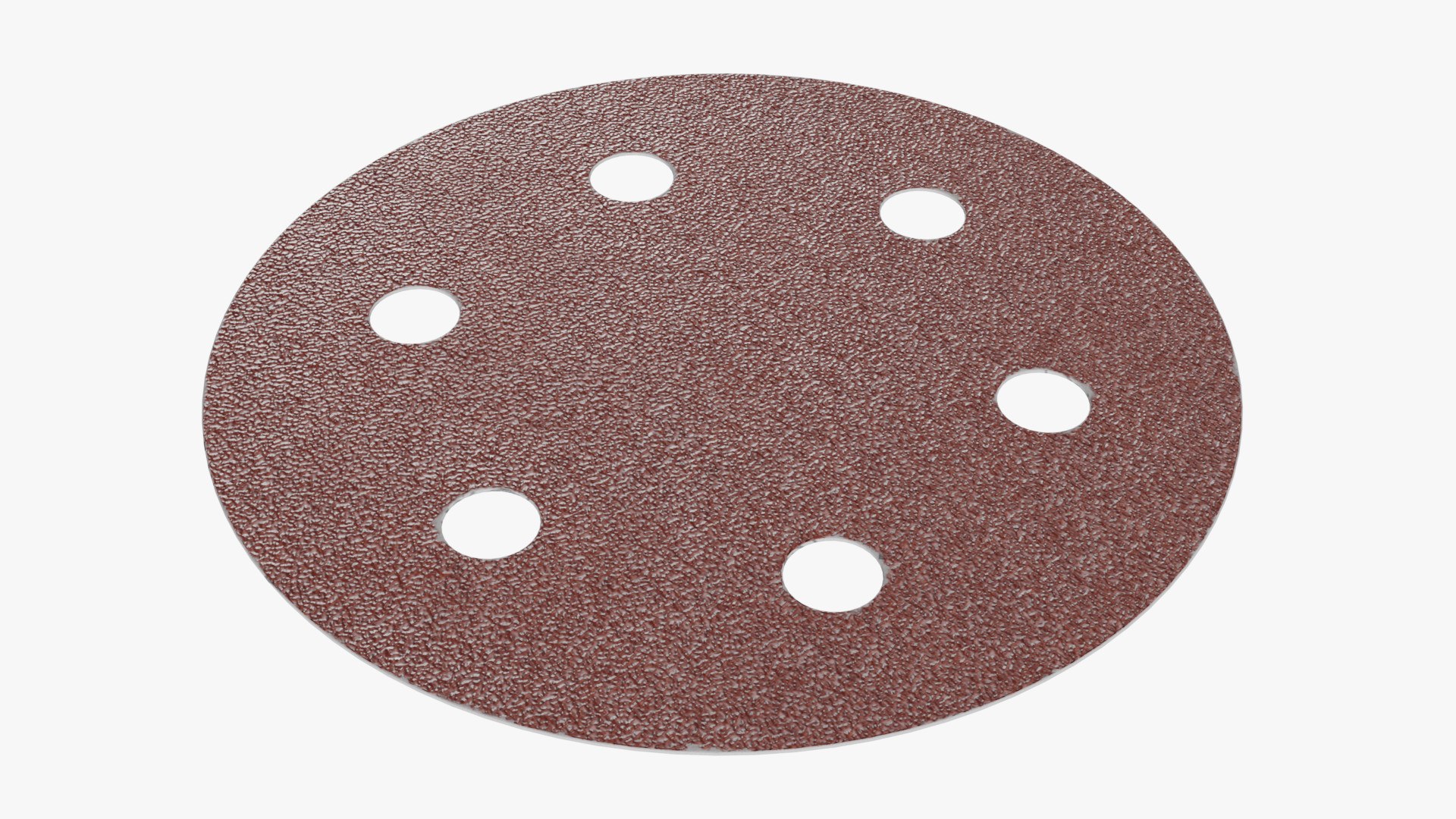 Sandpaper holes pbr 3D model TurboSquid 1498231