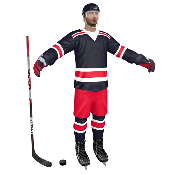 Hockey Player 3D Models for Download | TurboSquid