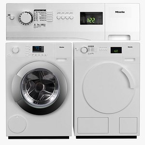 Miele washing machine and dryer