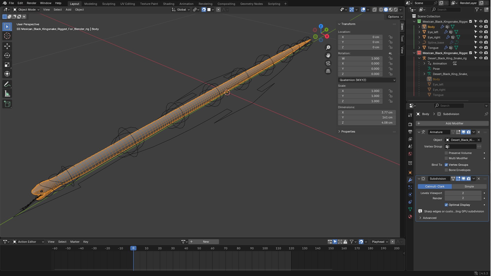 3D model Mexican Black Kingsnake Rigged For Blender https://p.turbosquid.com/ts-thumb/bH/Sthufm/ZE/mexican_black_kingsnake_rigged_for_blender_016/jpg/1765165050/1920x1080/fit_q87/459d4653eb36639b55b189dd74c01676247c2d22/mexican_black_kingsnake_rigged_for_blender_016.jpg