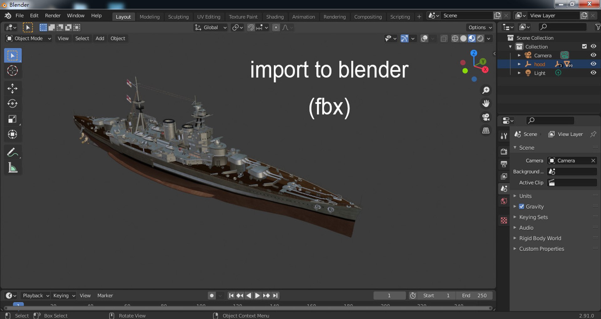 3D hms hood modify version https://p.turbosquid.com/ts-thumb/bH/VOBNGL/br/screen3/jpg/1692968667/1920x1080/fit_q87/f8de59593be002cfce1f02f232d89d31ac86feb0/screen3.jpg