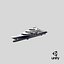 Feadship Symphony Superyacht Dynamic Simulation 3D model