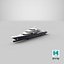 Feadship Symphony Superyacht Dynamic Simulation 3D model