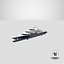 Feadship Symphony Superyacht Dynamic Simulation 3D model