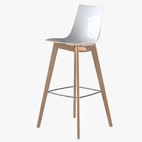 Stool Zebra Scab