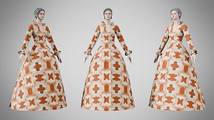 Dress 30 Warm Geometric Organic