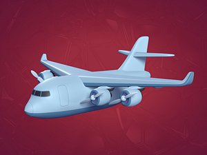3D Cargo Plane