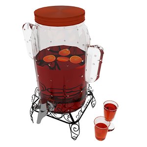FruiteJuiceJar 3D model