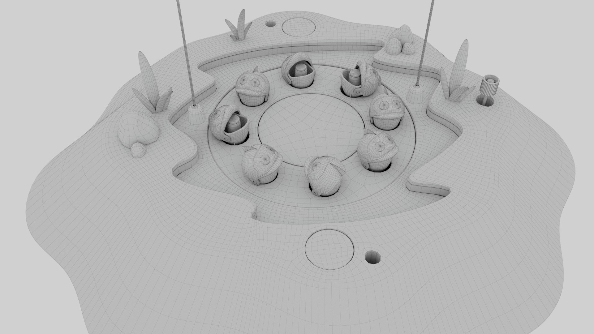 Toy Fishing Maya File Vray 3D Model TurboSquid 2294116