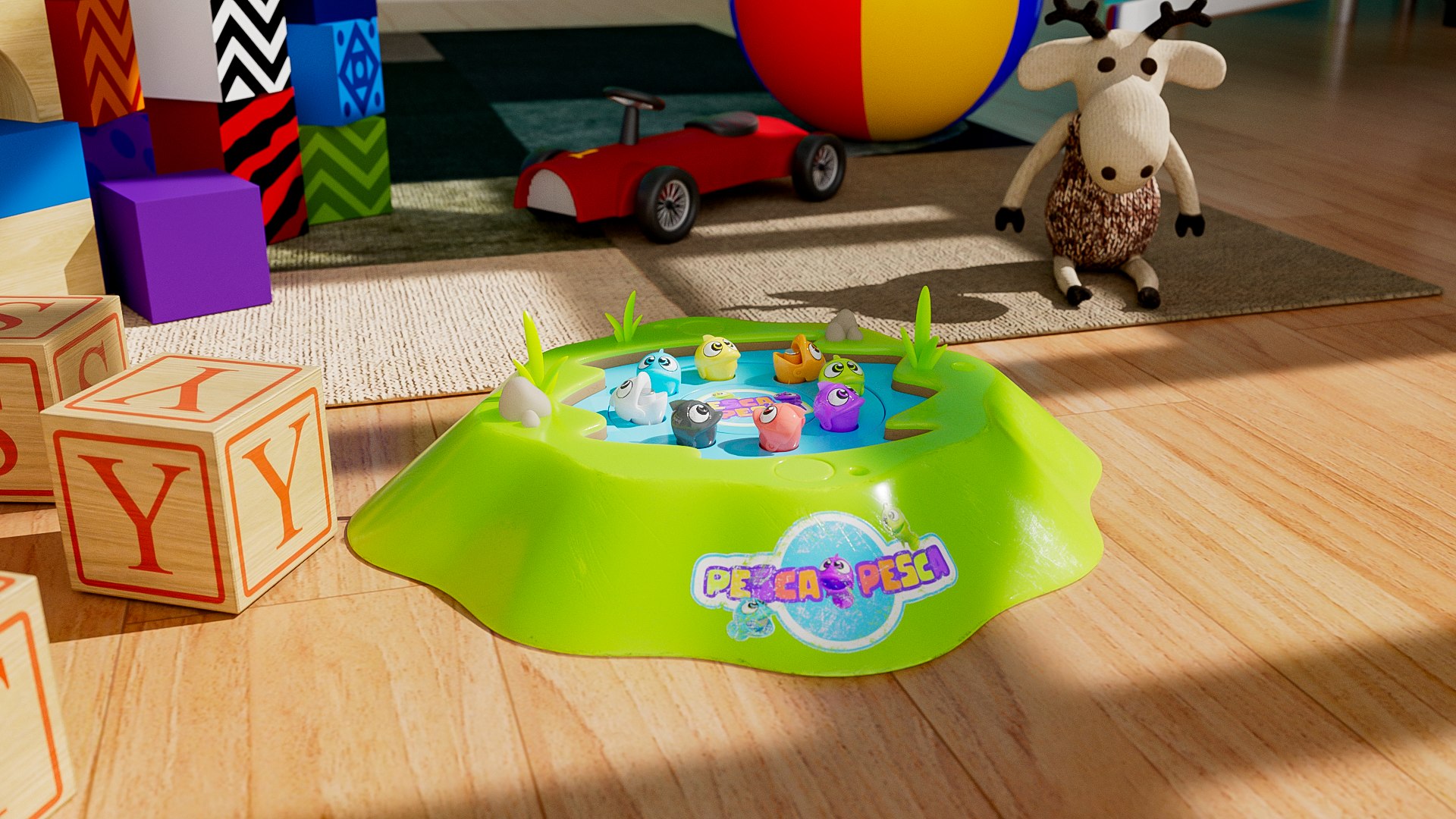 Toy Fishing Maya File Vray 3D Model TurboSquid 2294116