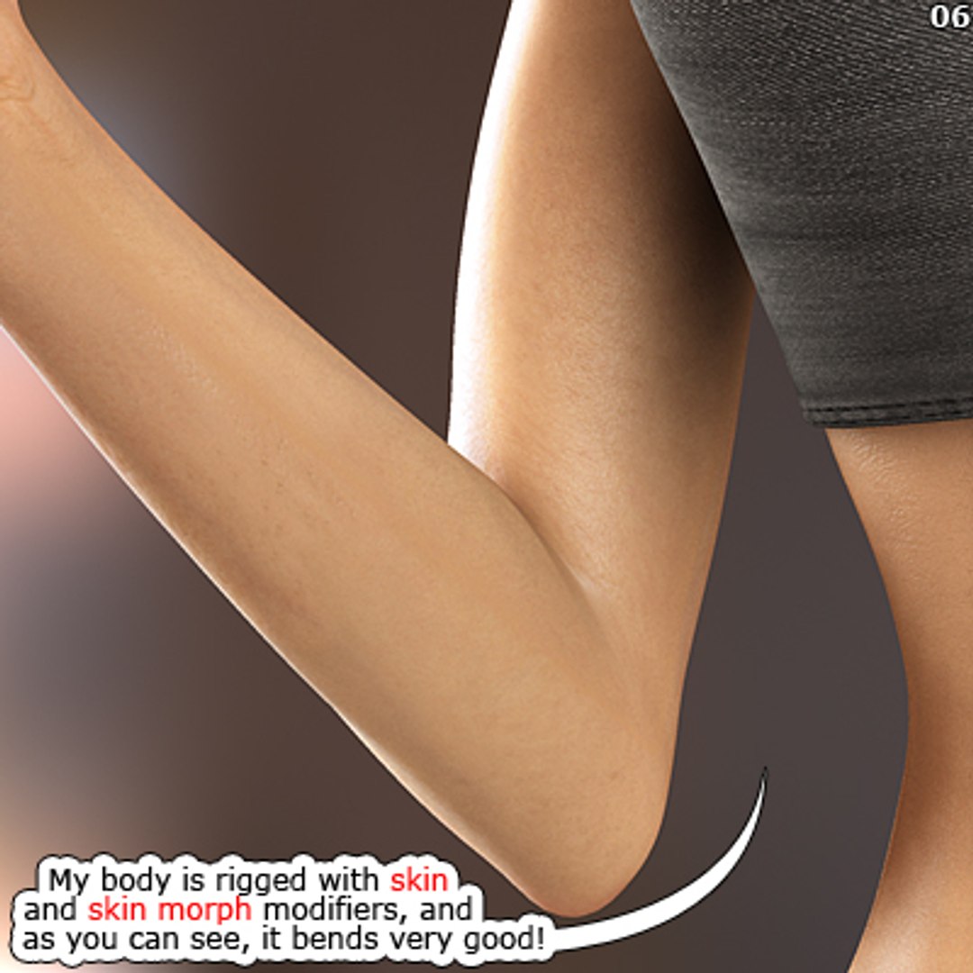 Female Body Sss Maria 3d Model