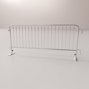 3d crowd barrier