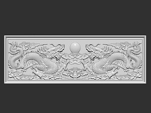 3D Two Dragons