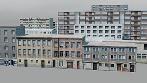 26 European building pack with LOD system