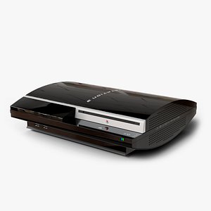 Playstation 3 photorealistic model