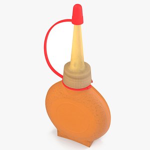 3D Old Oiler Can Closed model