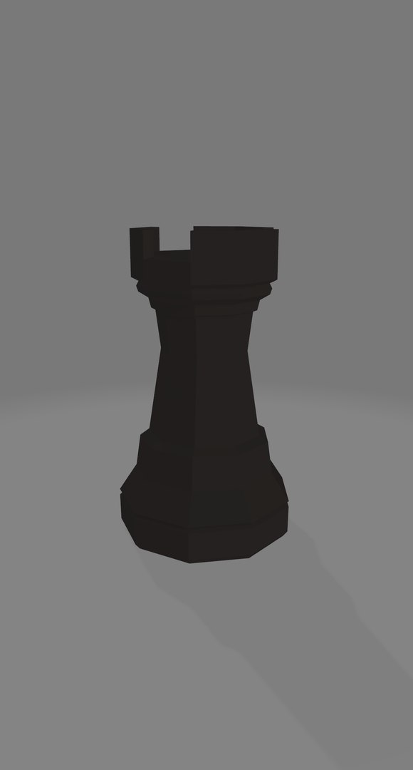 3D chess model https://p.turbosquid.com/ts-thumb/bH/z2RiA4/9KPAIi6d/blackrook/png/1591600523/1920x1080/fit_q87/2f97a7caa7cb090ec46051b97c1d8f8d29f82d40/blackrook.jpg