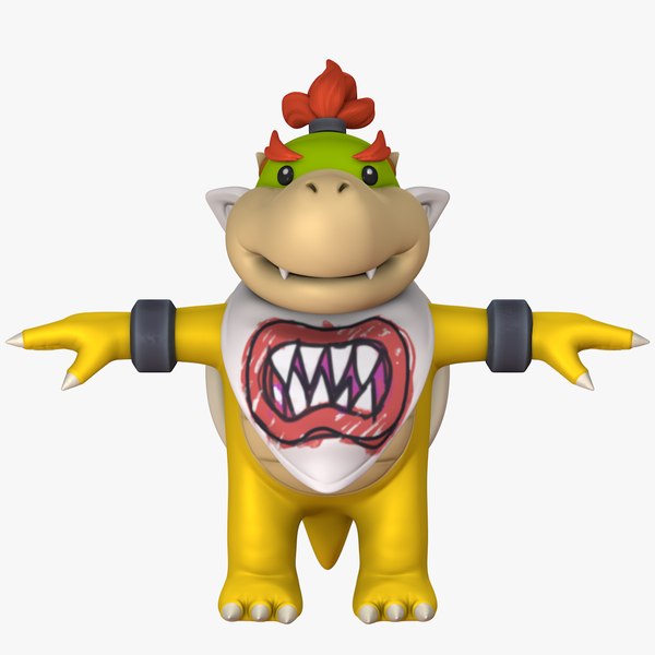 3D bowser jr - super mario - TurboSquid 1602099