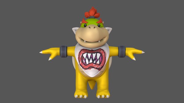 3D bowser jr - super mario - TurboSquid 1602099