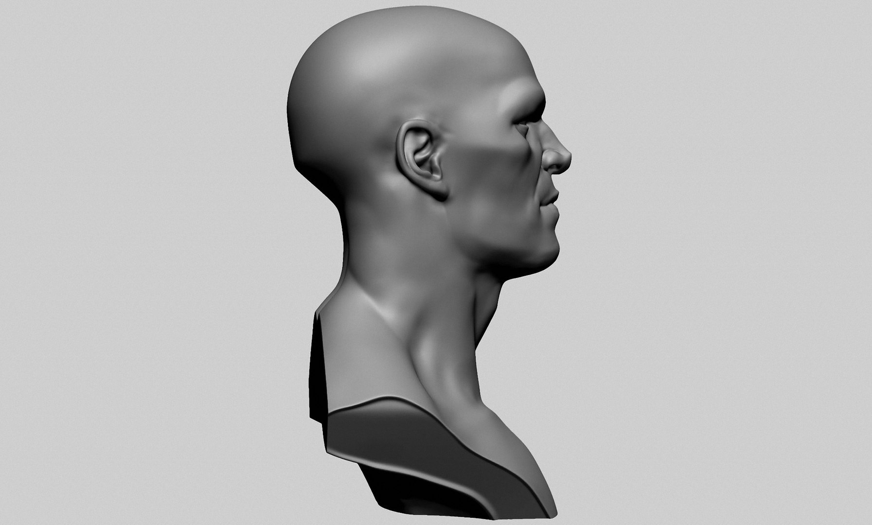 Stylized Male Head Printable 3D Model - TurboSquid 2198905