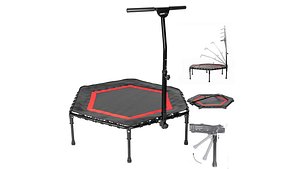 3D Sport Plus Fitness Trampoline with Optional Folding Function