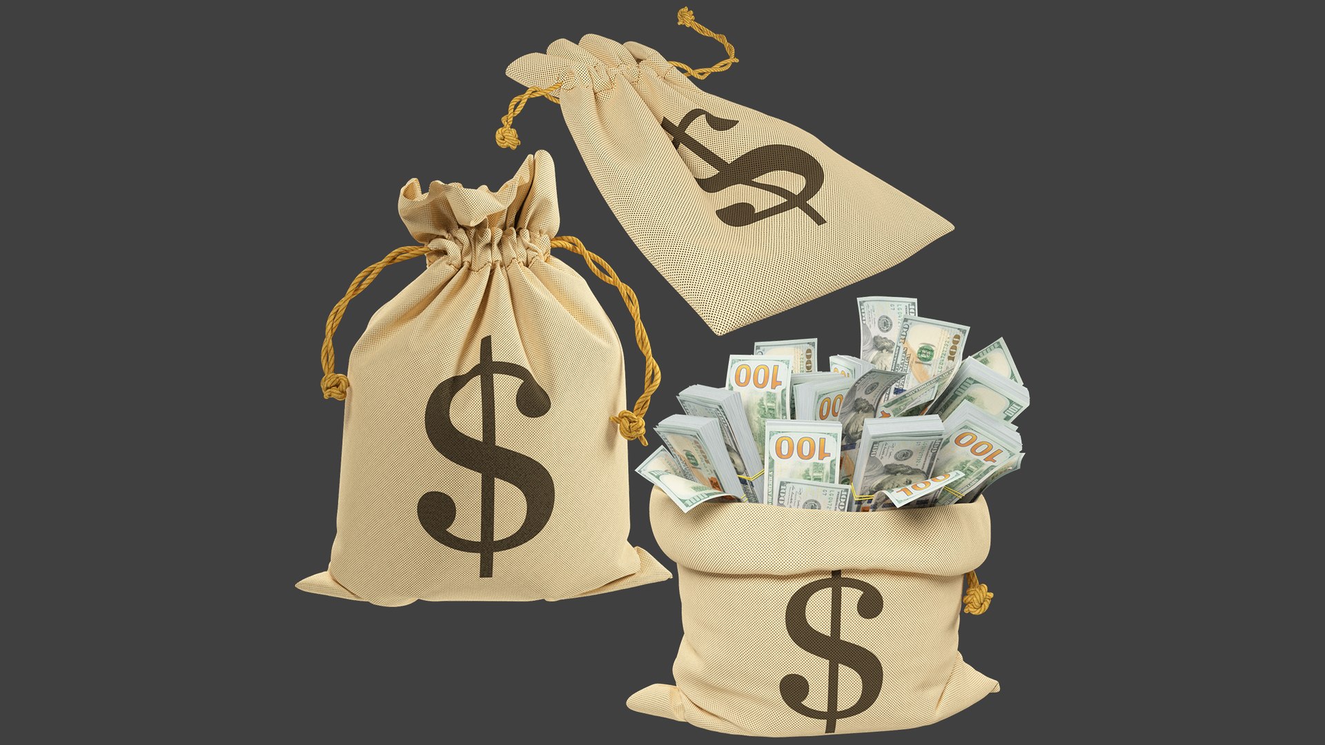 3D Money Bags Collection V14 https://p.turbosquid.com/ts-thumb/bI/8npVBP/KA/mbc14_003/png/1660217034/1920x1080/fit_q87/16be7d67db43f92a679d35194001ebbcc8968d0c/mbc14_003.jpg