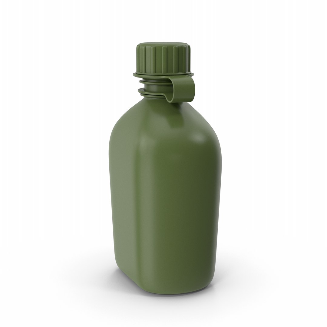 Army Flask Model - TurboSquid 1982546