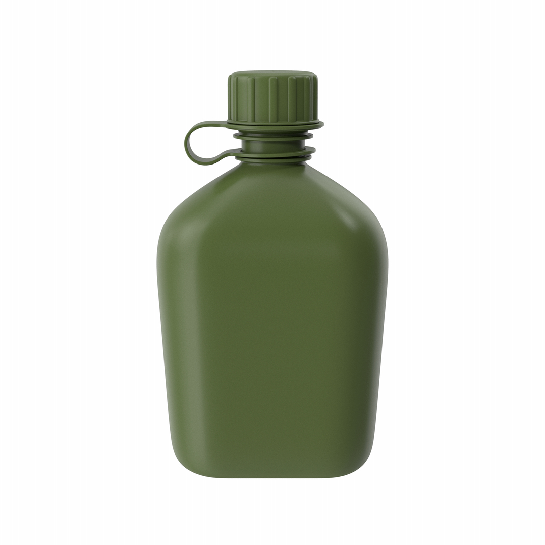 Army Flask Model - TurboSquid 1982546