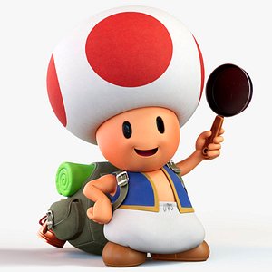 Toad Rig From The Super Mario Bros Movie