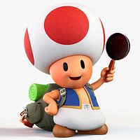 Toad Rig From The Super Mario Bros Movie