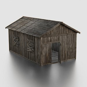 Old Wooden Medieval House Building 2