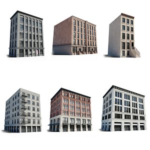 NY Buildings 005 3D model