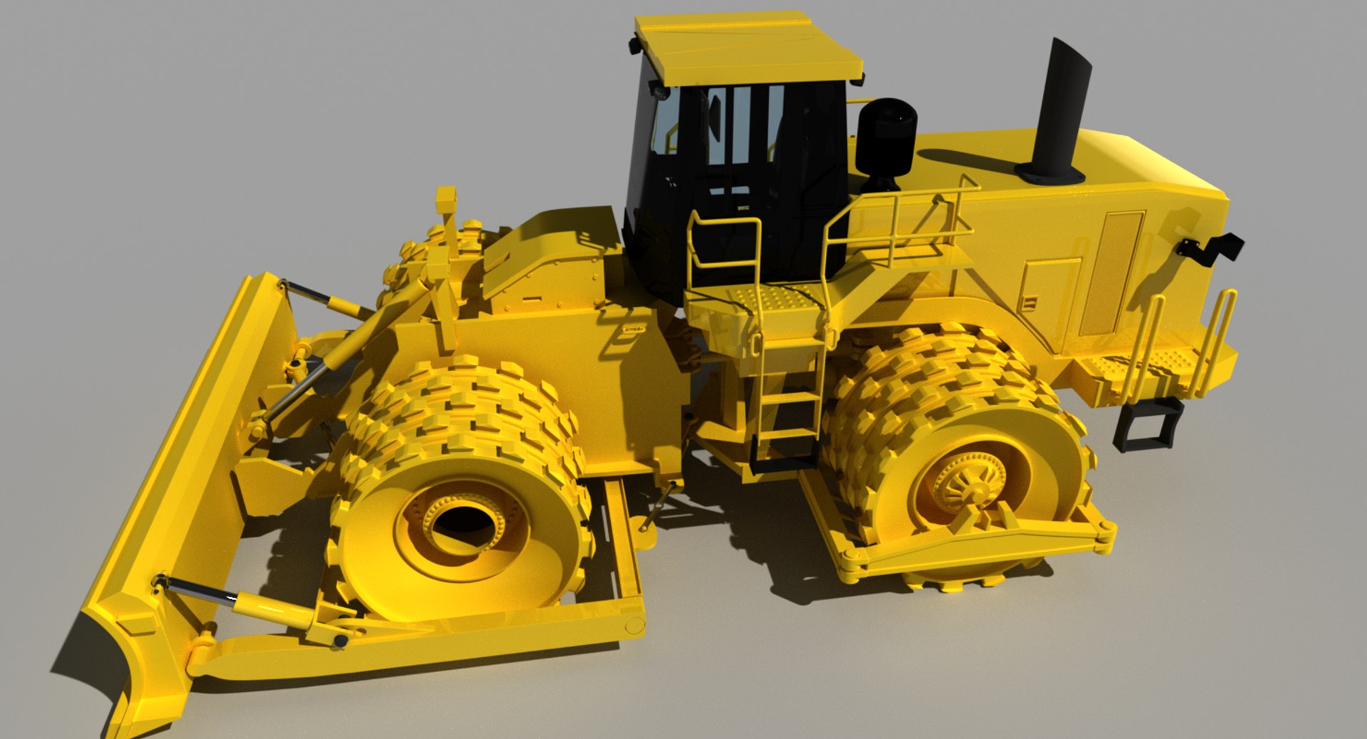 3d 9 road maintenance construction model