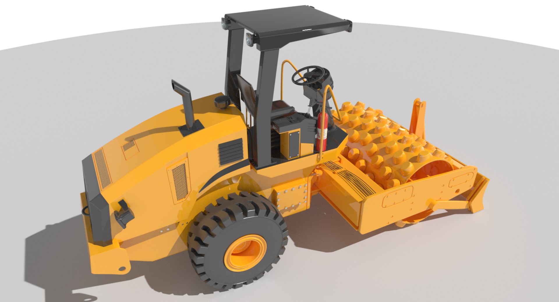 3d 9 road maintenance construction model