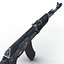 Assault Rifle AKS 74 Modello 3D