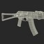 Assault Rifle AKS 74 Modello 3D