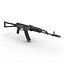 Assault Rifle AKS 74 Modello 3D