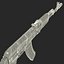 Assault Rifle AKS 74 Modello 3D