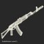 Assault Rifle AKS 74 Modello 3D
