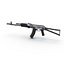 Assault Rifle AKS 74 Modello 3D