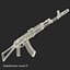 Assault Rifle AKS 74 Modello 3D