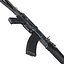 Assault Rifle AKS 74 Modello 3D