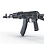 Assault Rifle AKS 74 Modello 3D