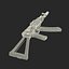 Assault Rifle AKS 74 Modello 3D