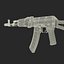 Assault Rifle AKS 74 Modello 3D